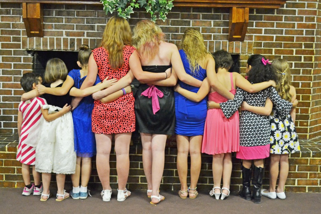 Two Times a Charm: Girls & Dresses